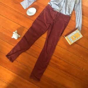 Red Abercrombie & Fitch Pants